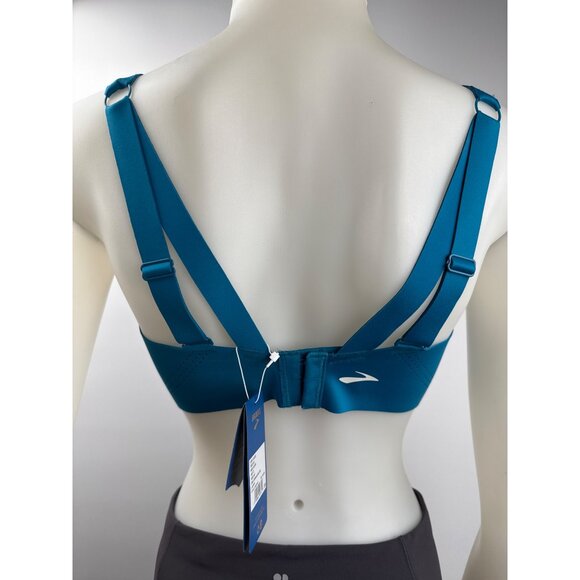 Brooks Women's Dare Underwire Run Sports Bra Adjustable Multi-Way Straps 34 DD - Picture 4 of 10